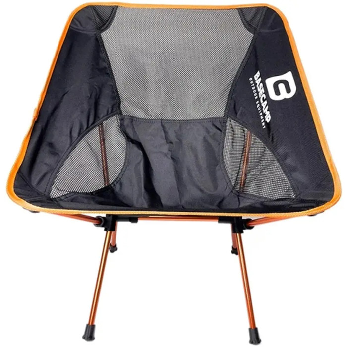 Кемпинговое кресло BaseCamp Compact, 50x58x56 см, Black/Orange (BCP 10306)  
