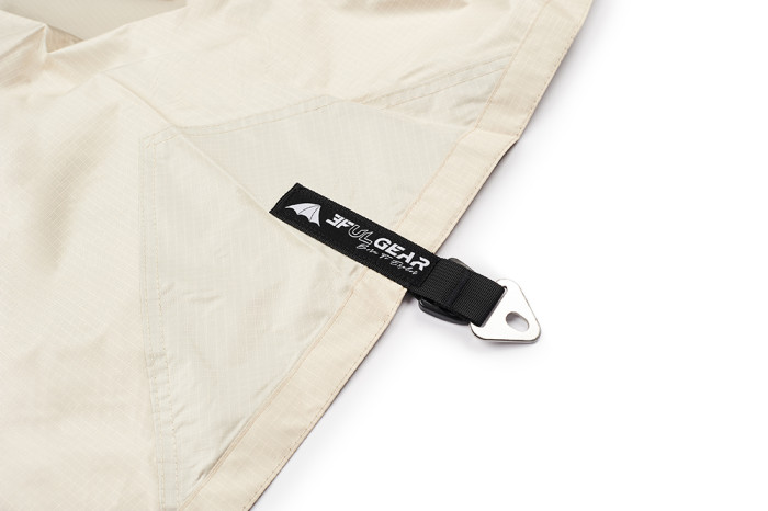 Тент 3F Ul Gear Square 210D 5 * 6 без шеста айвори  