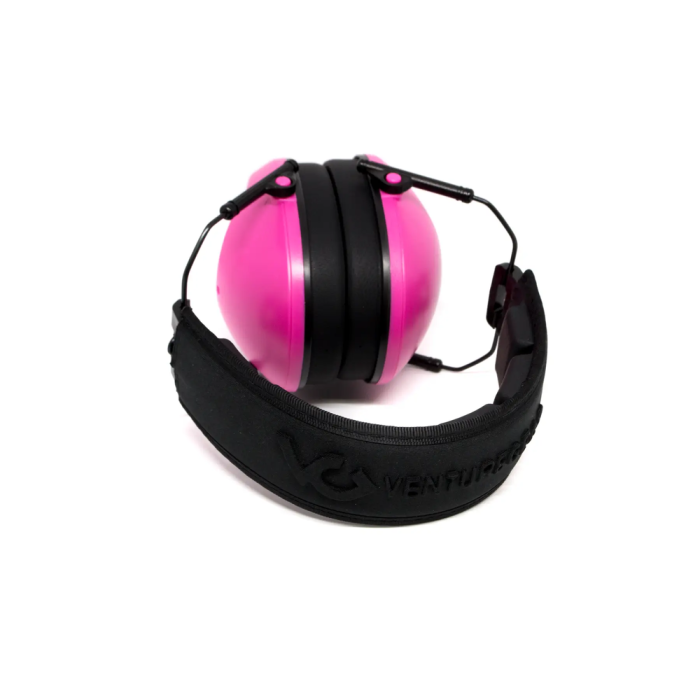 Наушники противошумные защитные Venture Gear VGPM9010PC (защита слуха NRR 24 дБ, беруши в комплекте), розовые  