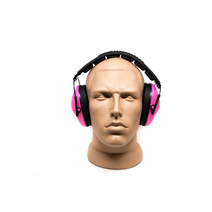 Наушники противошумные защитные Venture Gear VGPM9010PC (защита слуха NRR 24 дБ, беруши в комплекте), розовые  