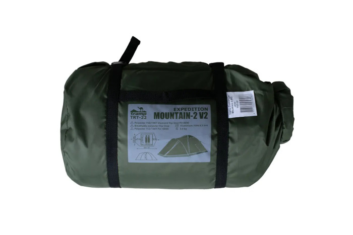 Палатка Tramp Mountain 2 (v2) green UTRT-022  