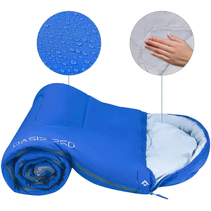 Спальный мешок KingCamp Oasis 250 blue  