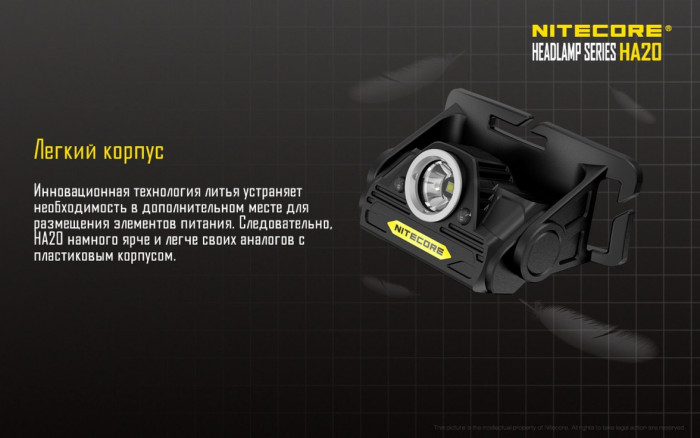 Набор Nitecore HA20  
