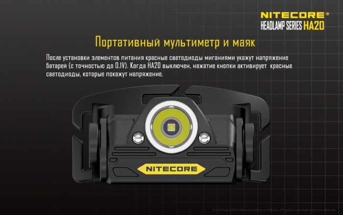 Набор Nitecore HA20  