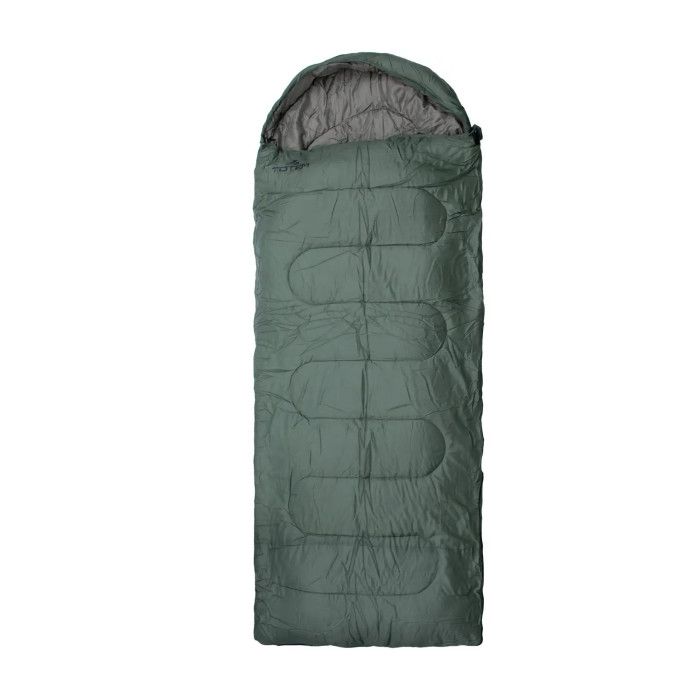 Спальный мешок Totem Fisherman XXL одеяло с капюшоном левый olive 190+30/90 UTTS-013 