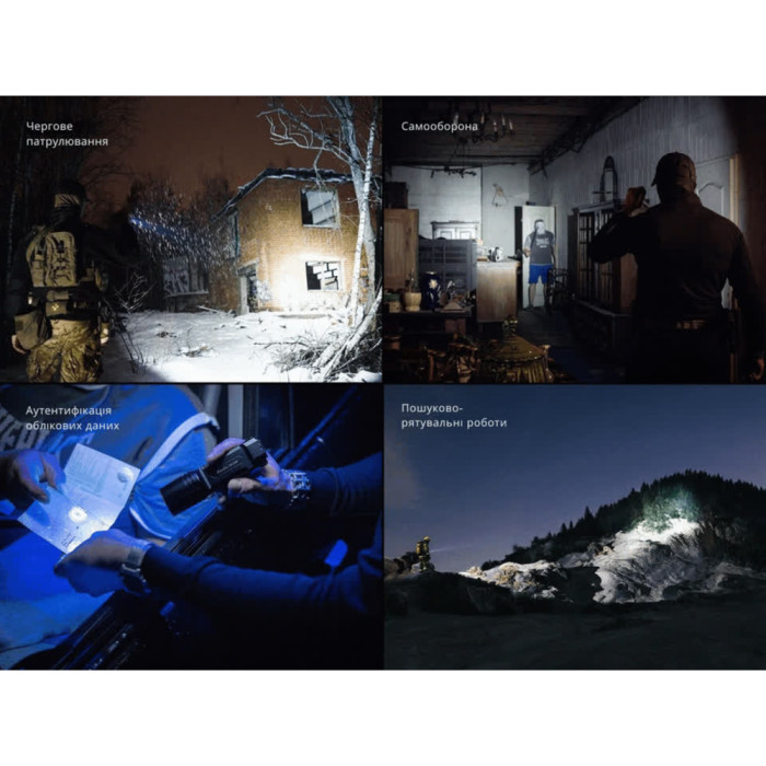 Фонарь тактический с красным светом Fenix TK35R 5800 лм | Лимитированная серия  