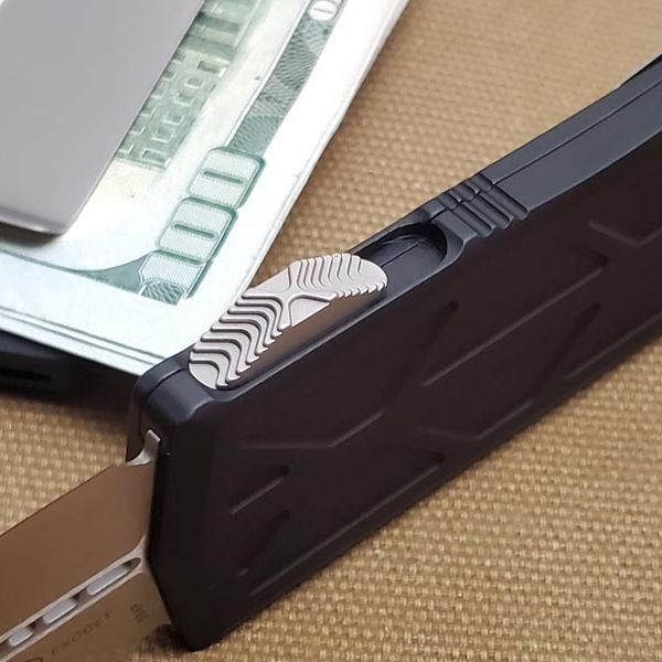 Нож Microtech Exocet Stonewash 157-10  