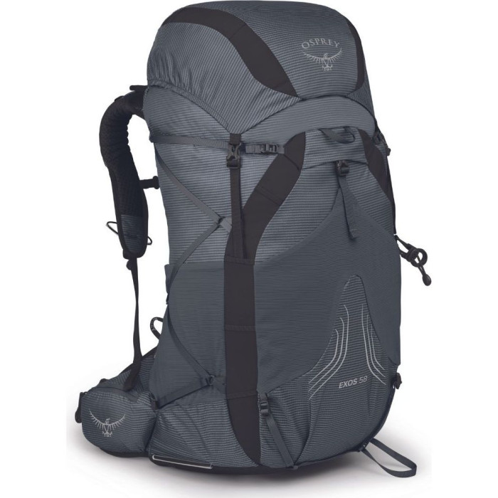 Рюкзак Osprey Exos 58 л Tungsten Grey - S/M - серый  