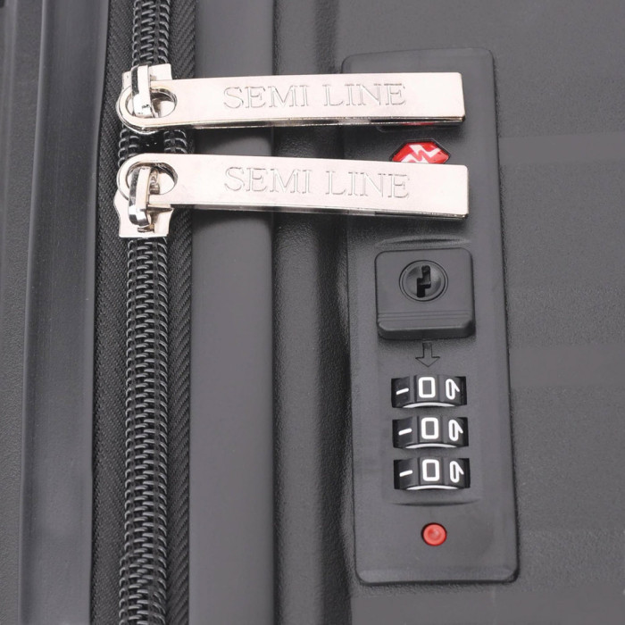 Чемодан Semi Line 28" (L) Black (T5911-4)
