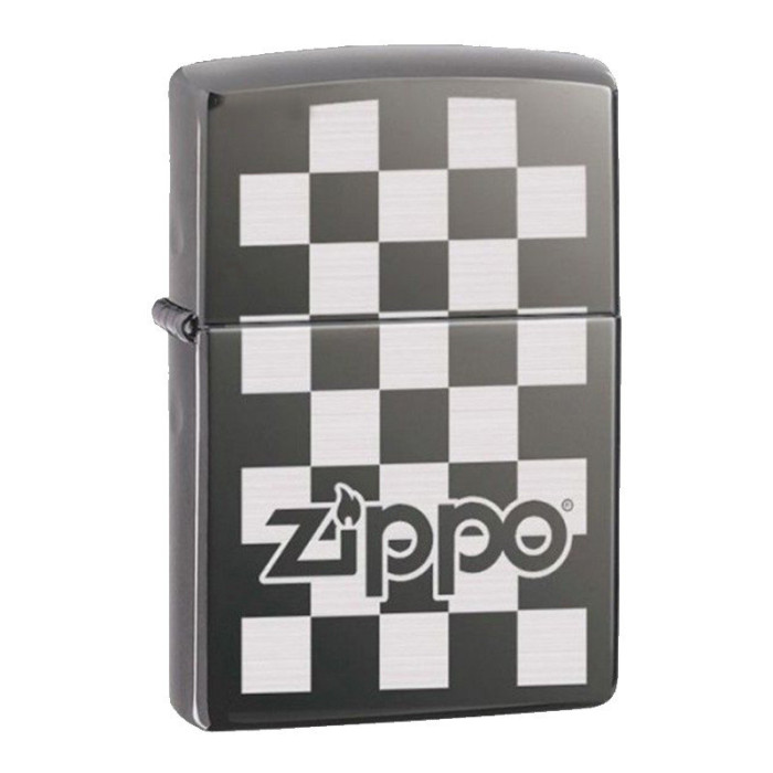 Зажигалка Zippo Checkerboard Black Ice 324678  