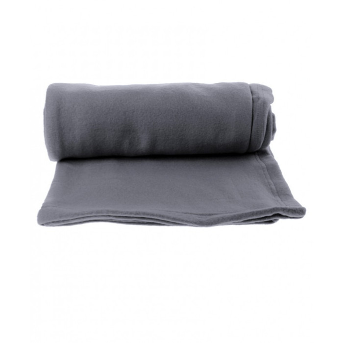 Плед Summit B&Co Fleece Blanket With Carry Handle 150x130 cm Серый  