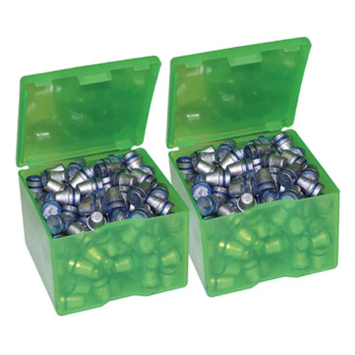 Коробка MTM для шаров 3.4x 3.4 x 2.5 (2шт) зеленая