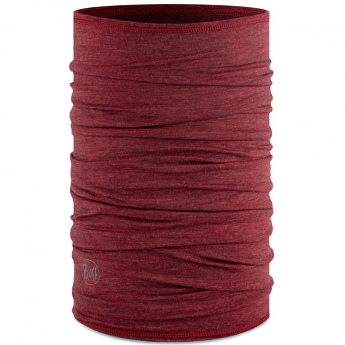 Шарф-труба Buff Lightweight Merino Wool Multistripes Mars Red  