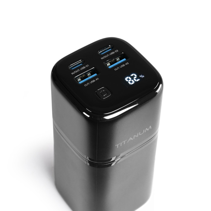 Повербанк 20000mAh TITANUM WP33 PD70W Black  