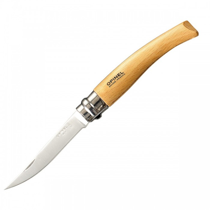 Нож Opinel Effile 8 VRI, бук, филейный 