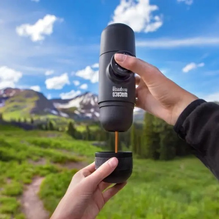 Портативная эспрессо-кофеварка Wacaco Minipresso NS, механическая, для капсул  