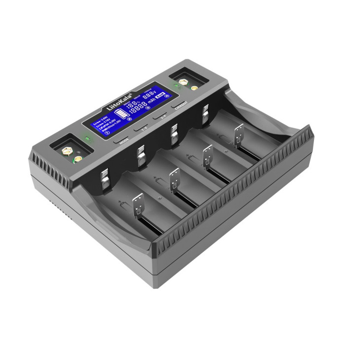 Универсальное зарядное устройство LiitoKala Lii-D4XL EU на 4 канала  