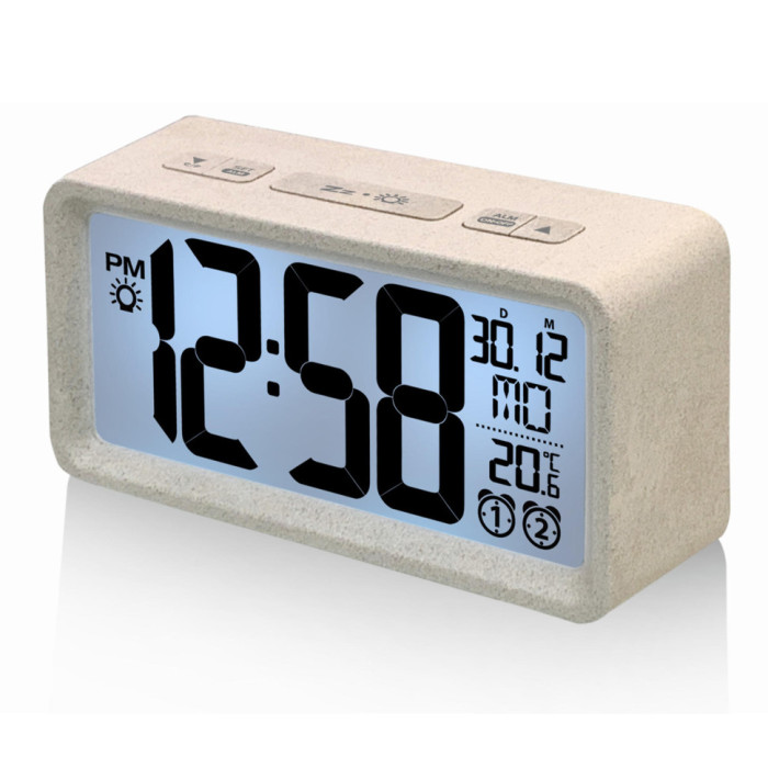 Часы настольные Technoline WQ296 White (WQ296)  