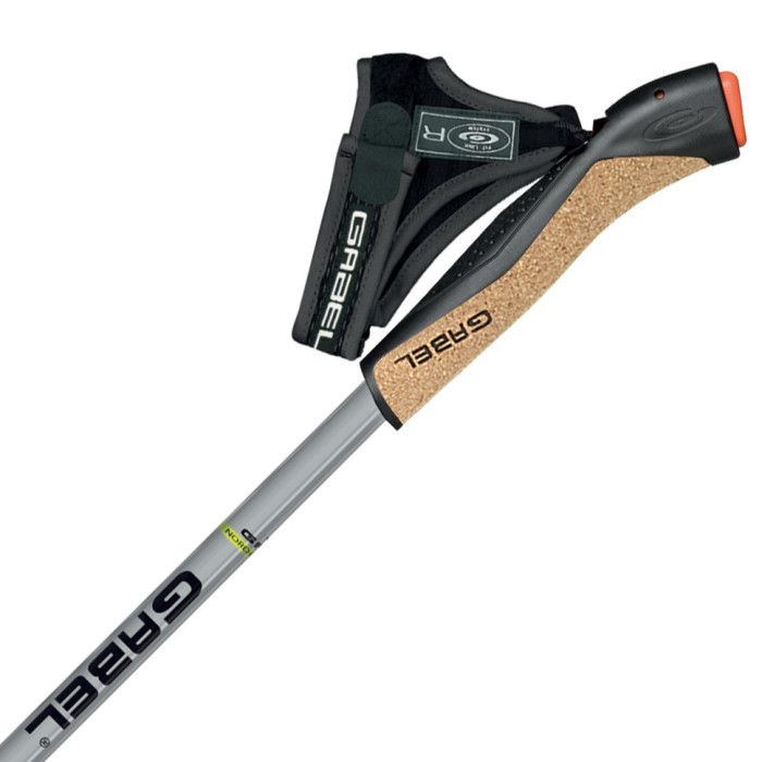 Палки для скандинавской ходьбы Gabel X-5 Black/Yellow 120 (7008351131200)  