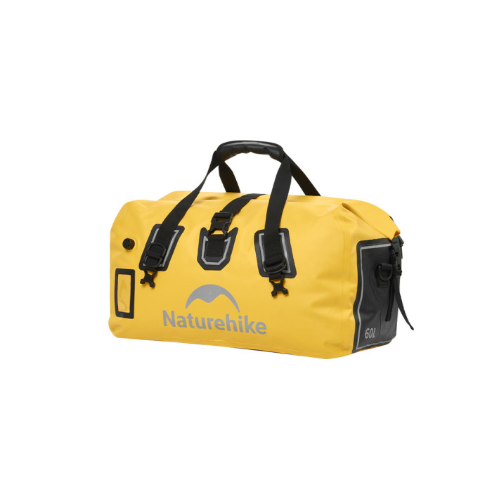 Водонепроницаемая дорожная сумка Naturehike CNK2450XB015, 60 л, желтая  