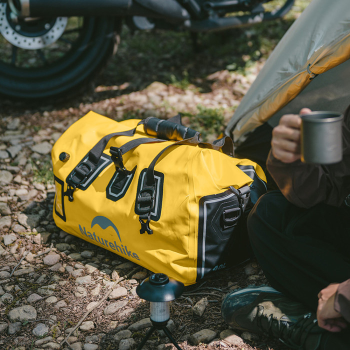 Водонепроницаемая дорожная сумка Naturehike CNK2450XB015, 60 л, желтая  