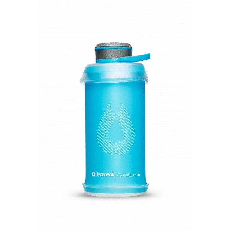 Мягкая бутылка HydraPak Stash 1 л, Malibu Blue 