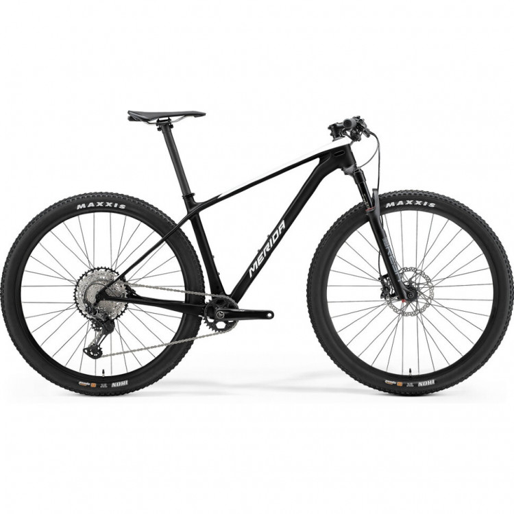 Велосипед Merida 2021 big.nine xt m(17) glossy pearl white/matt black 