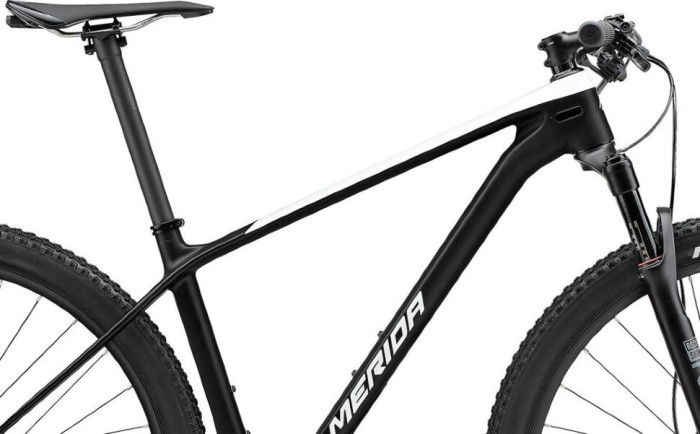 Велосипед Merida 2021 big.nine xt m(17) glossy pearl white/matt black  