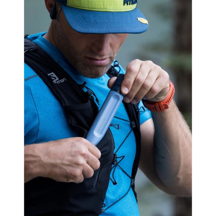 Фильтр для воды LifeStraw Peak Personal, Dark Mountain Gray (LSW LSPSPDGWW)  