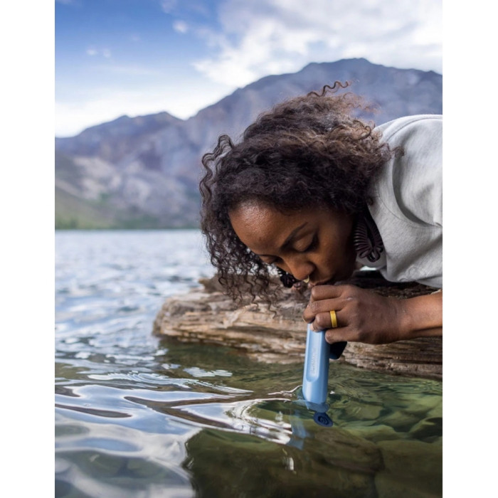 Фильтр для воды LifeStraw Peak Personal, Dark Mountain Gray (LSW LSPSPDGWW)  