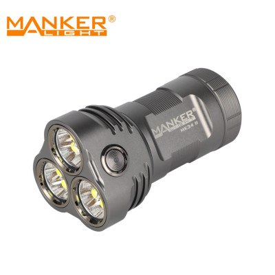 Фонарь Manker MK34 II SST40 NW, серый