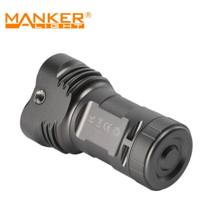 Фонарь Manker MK34 II SST40 NW, серый  