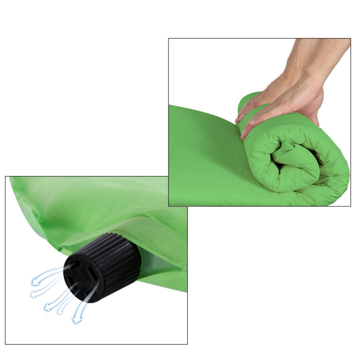 Надувной каремат Atepa COMPACT LIGHT (AM1002) GREEN  