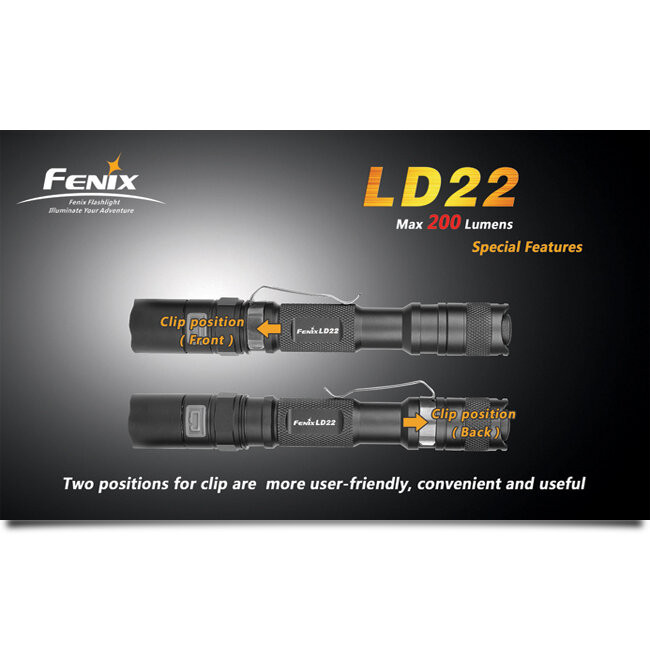 Ручной фонарь Fenix LD22, XP-G (S2), 200 лм. (LD22R5)  