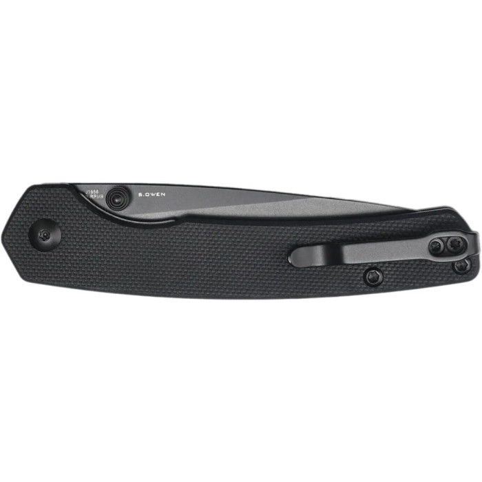 Нож CJRB Kain Black Blade, AR-RPM9, G10 black  