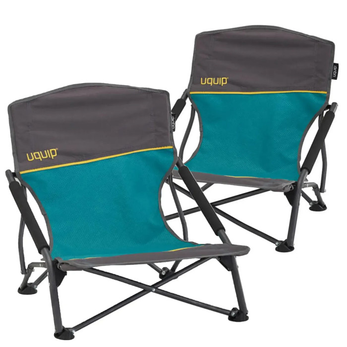 Набор кресел раскладных Uquip Sandy Blue/Grey х 2 шт (244403)  