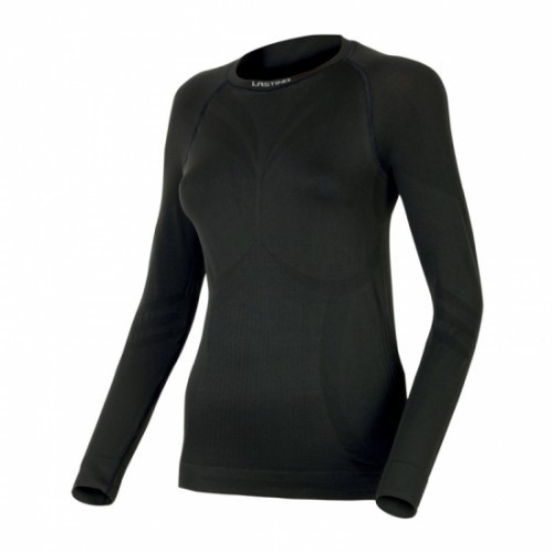 Футболка женская Lasting Atala 9090 черная, S-M  
