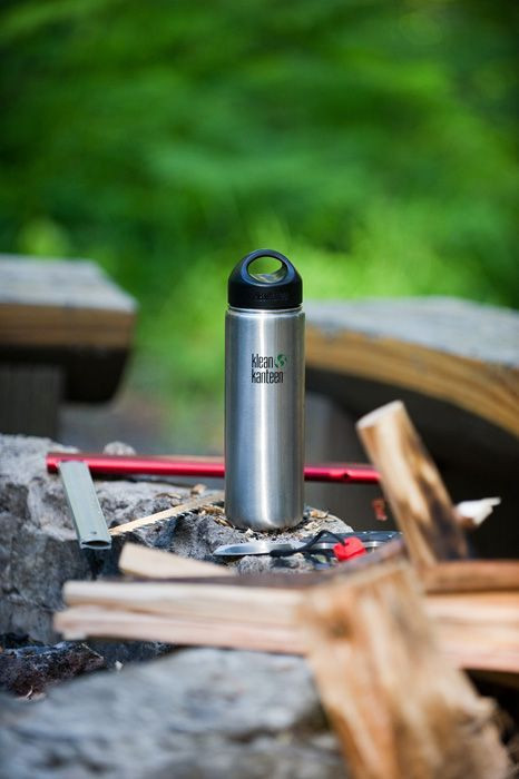 Фляга Klean Kanteen Wide Brushed Stainless 800 мл  