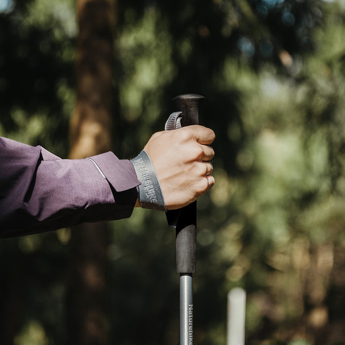 Трекинговая палка Naturehike CNK2450DS016, 130 см, серая  