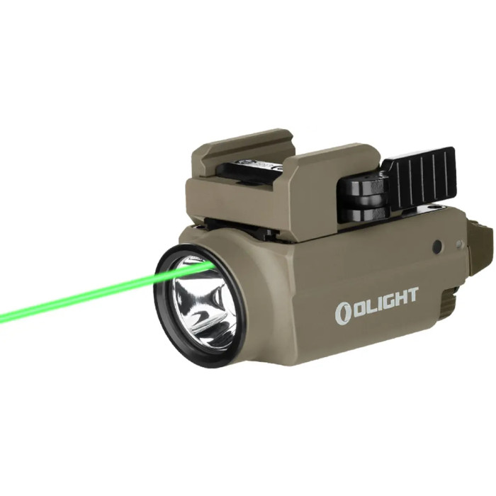 Фонарь с ЛЦУ Olight Baldr S Green Laser Flat Dark Earth  