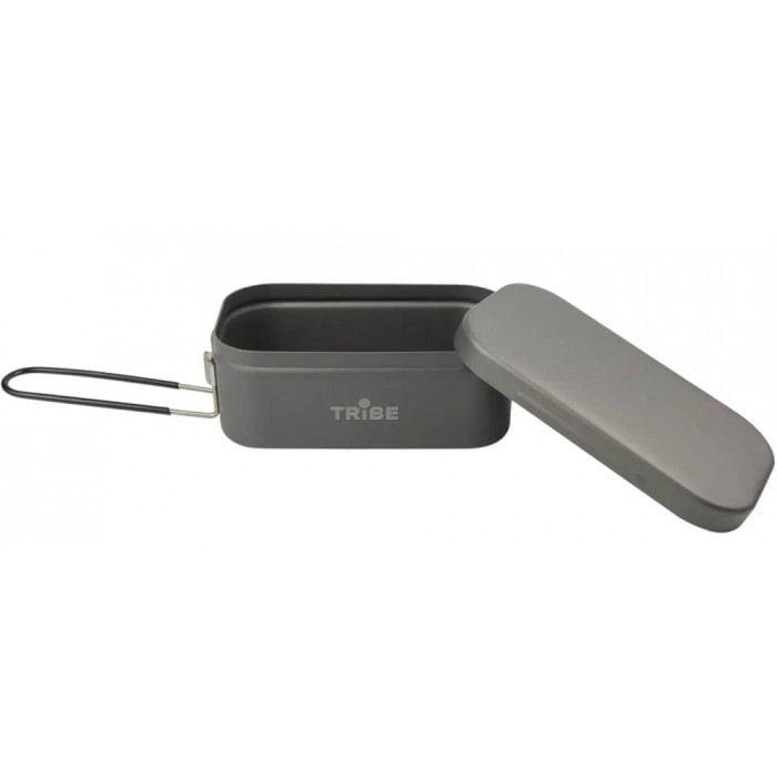 Контейнер для еды Tribe Lunch Box Alu T-FG-0016-grey  