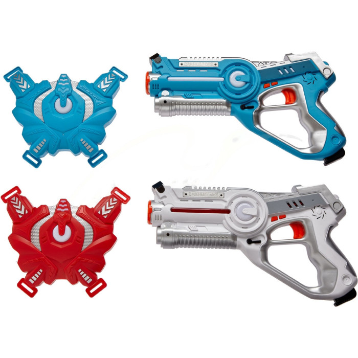 Набор лазерного оружия Canhui Toys Laser Guns CSTAR-03 (2 пистолета + 2 жилета) 