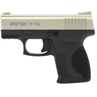 Пистолет стартовый Retay P114 9мм satin (T210333S)