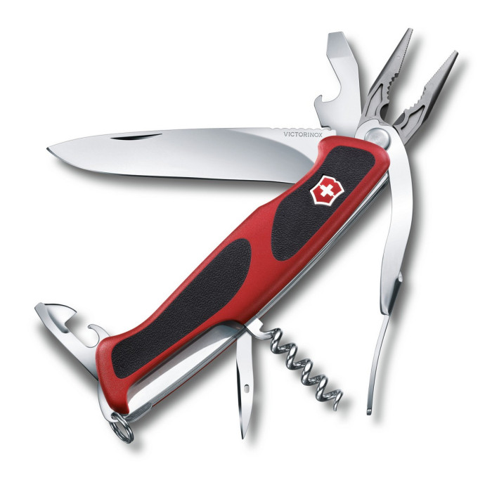 Нож Victorinox Delemont, RangerGrip 74, 130 мм 0.9723.C  