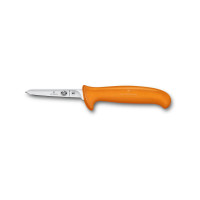 Кухонный нож Fibrox Poultry  8см узкое с оранж. ручкой Small