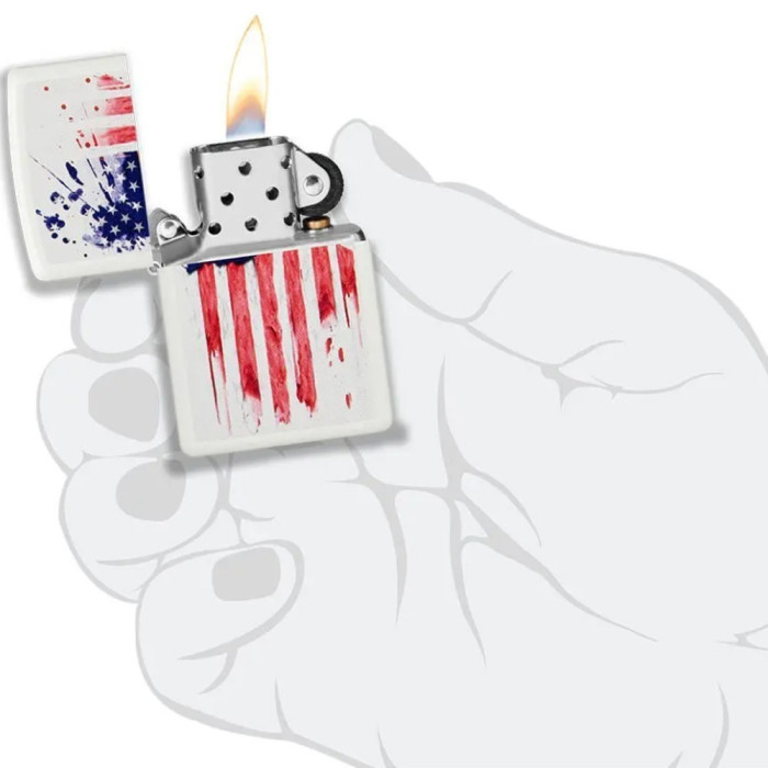 Зажигалка Zippo US Flag Design 49783  