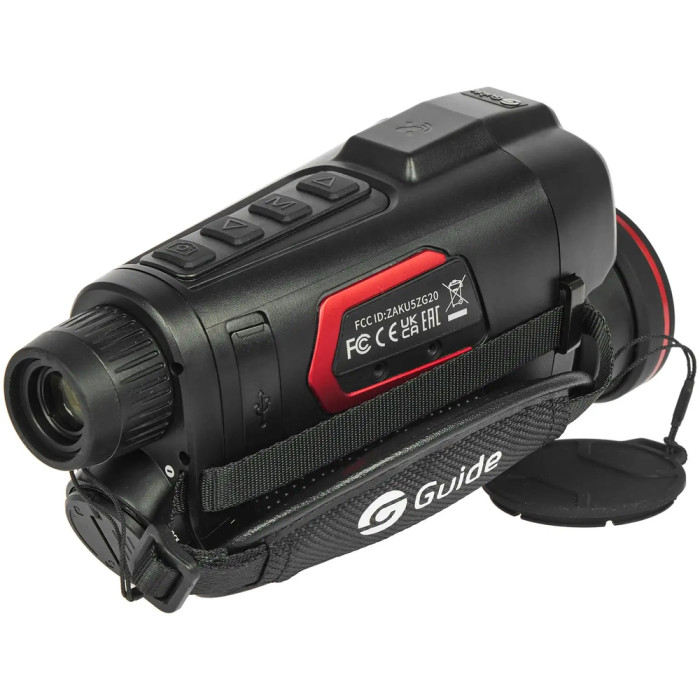 Монокуляр тепловизионный/цифровой Guide TL650 2,8-22,4x50 640х480@12μm с дальномером. 1400 м  