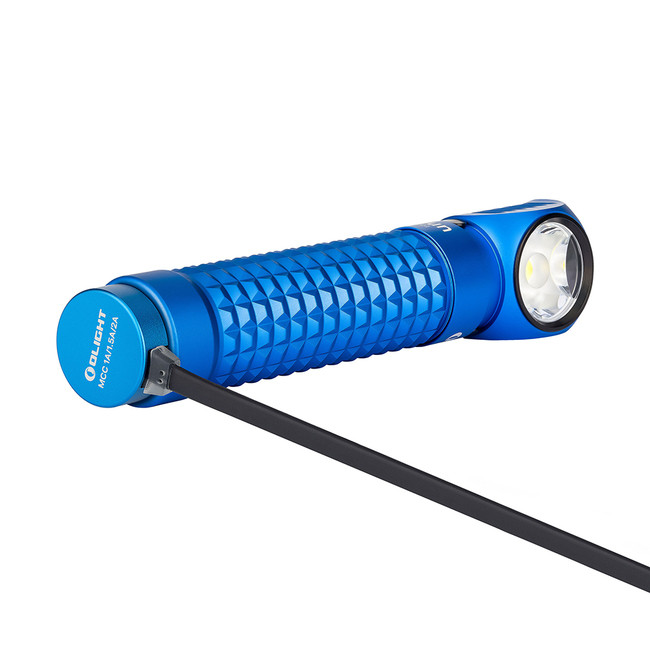 Многофункциональный фонарь Olight Perun,2000 люмен, синий (Perun-BL)  