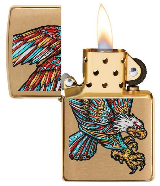 Зажигалка Zippo 204B Tattoo Eagle Design (49667)  