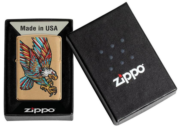 Зажигалка Zippo 204B Tattoo Eagle Design (49667)  